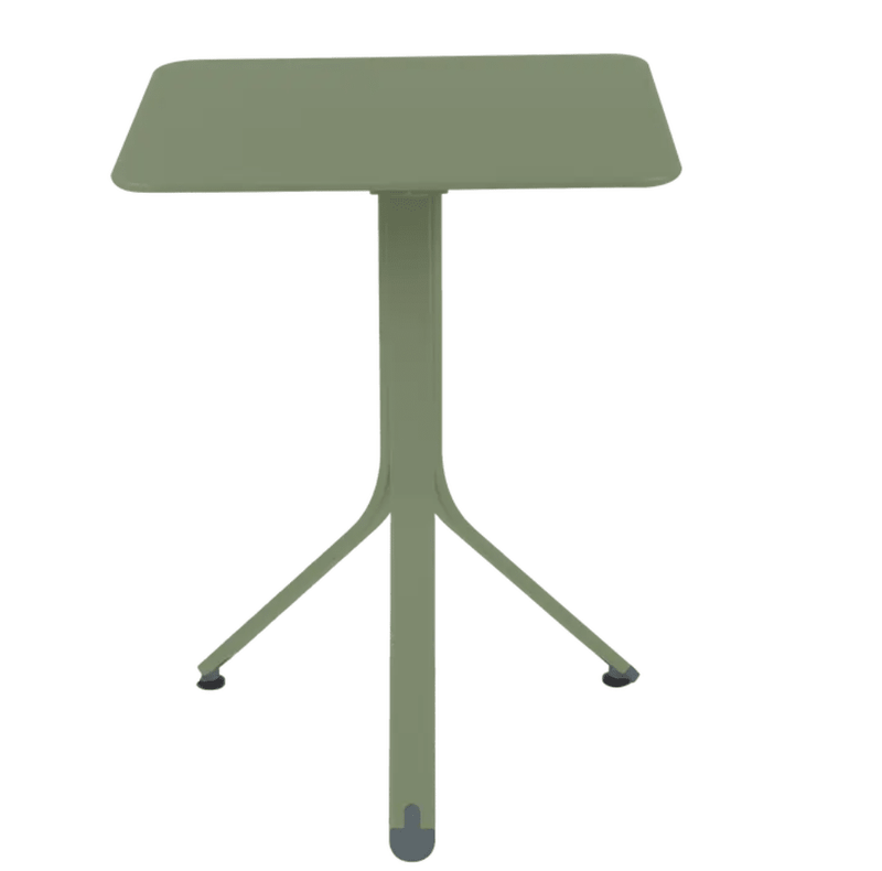 Load image into Gallery viewer, Rest'O Folding Table 57x57cm - Custom Wood DesignsFermob Rest'O folding outdoor table in metal, 57x57cm, featuring a cactus design on a small outdoor table for patio or balcony.Fermob Outdoor Table Metal24575202101175Cactus
