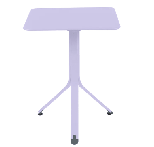 Rest'O Folding Table 57x57cm - Custom Wood DesignsFermob Rest'O folding outdoor table in metal, 57x57cm, with a marshmallow color finish, suitable for outdoor use.Fermob Outdoor Table Metal24575200907959Marshmallo