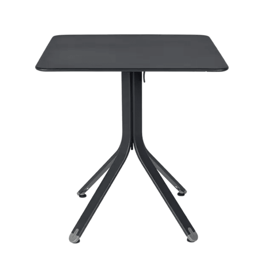 Rest'O Folding Table 71x71cm - Custom Wood DesignsFermob Rest'O folding outdoor table in antracite color, 71x71cm metal tabletop with foldable design for outdoor use.Fermob Outdoor Table Metal24575204732727Antracite