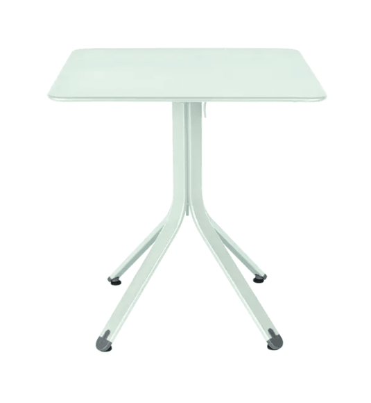 Rest'O Folding Table 71x71cm - Custom Wood DesignsFermob Rest'O folding outdoor table in Ice Mint color, 71x71cm metal surface with folded design for easy storage.Fermob Outdoor Table Metal24575203672279Ice Mint