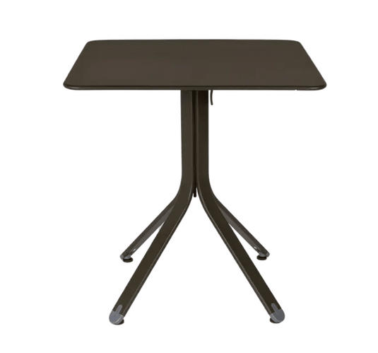 Rest'O Folding Table 71x71cm - Custom Wood DesignsFermob Rest'O folding outdoor metal table, 71x71cm, with a sleek design and sturdy legs, suitable for patio or garden use.Fermob Outdoor Table Metal24575202644599Tonca