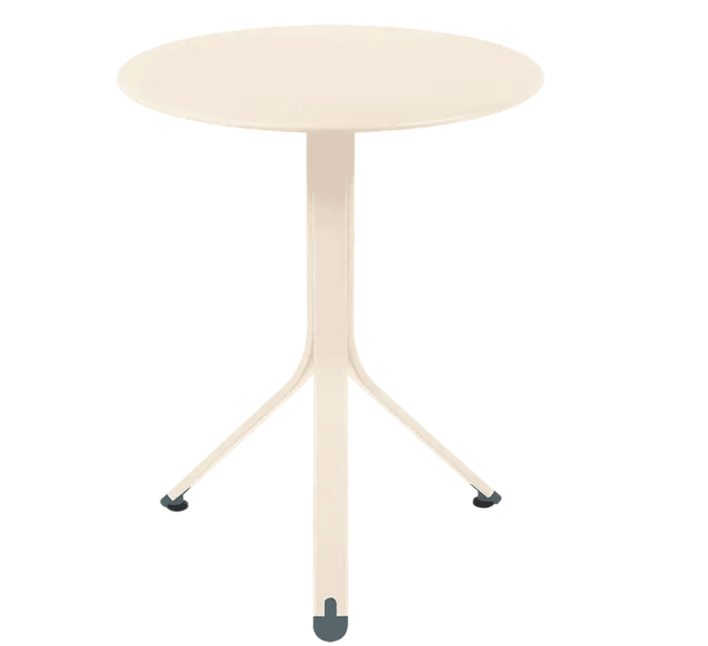 Load image into Gallery viewer, Rest'O Round Folding Table Ø60cm - Custom Wood DesignsFermob Rest'O Round Folding Outdoor Table with 60cm diameter in metal, suitable for bistro and outdoor use.Fermob Outdoor Table Metal24575208630871Latte
