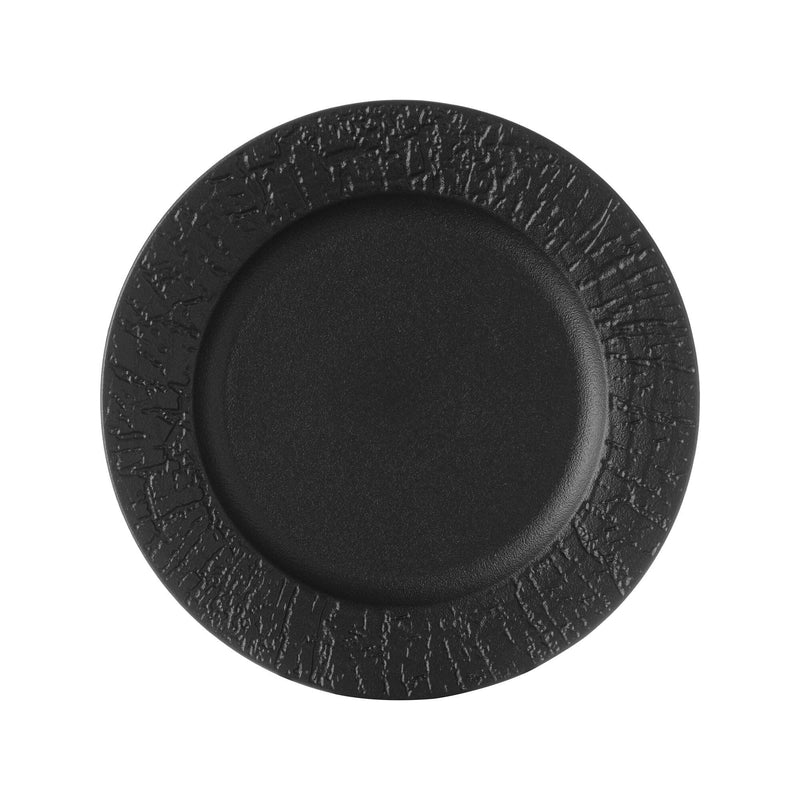 Load image into Gallery viewer, Rimmed plate Crust, 270mm - Custom Wood DesignsFine Dine 270mm rimmed crust plate, shallow with raised edge, ideal for serving appetizers or main courses.Shallow plate with rim767368
