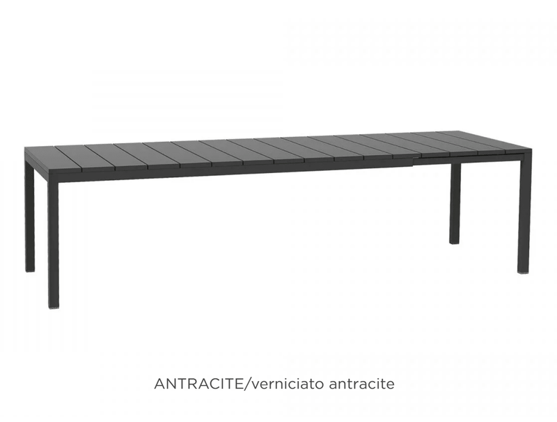 Load image into Gallery viewer, Rio 210 Extensible Table DurelTOP - Custom Wood DesignsNardi Rio 210 Extensible outdoor table with antracite finish, featuring a sleek, modern design and extendable surface for outdoor dining.Nardi Outdoor Table24575205452887Antracite
