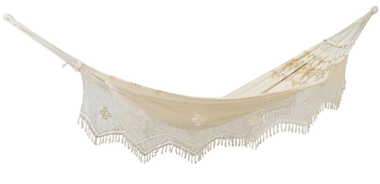 Rio Boho XXL Hammock with Fringe up to 3 people - Custom Wood DesignsRio Boho XXL Hammock with Fringe up to 3 peopleHammock Boho24575176121687No Frame