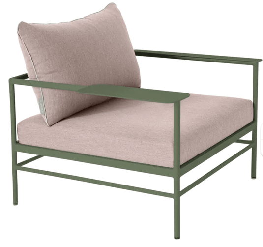 Rivage Low Armchair Fermob - Custom Wood DesignsFermob Rivage outdoor metal armchair with low arms, cactus and papyrus pattern, ideal for garden or patio seating.Fermob Rivage Outdoor Metal Armachir24575200763351Ccatus Papyrus