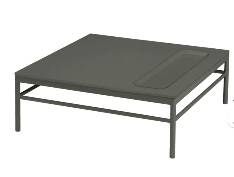Load image into Gallery viewer, Rivage Low Table 85x85cm - Custom Wood DesignsFermob Rivage outdoor metal low table measuring 85x85cm with a sleek, modern design and a durable metal surface.Fermob Rivage Outdoor Metal Table24575200152727Rosemary
