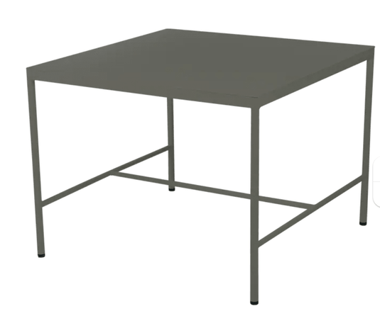 Rivage Mid-Height Table 85x85cm - Custom Wood DesignsFermob Rivage mid-height outdoor metal table in rosemary green, 85x85cm, suitable for garden or patio seating.Fermob Outdoor Table Metal24575208876727Rosemary