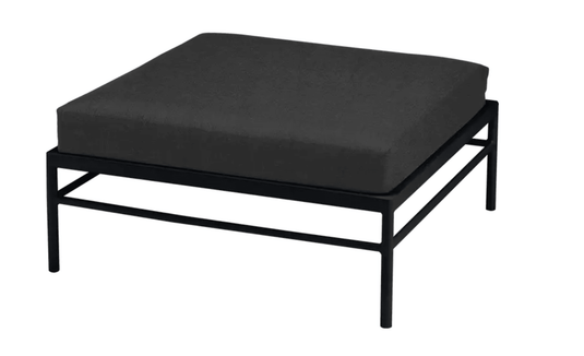 Rivage Ottoman - Custom Wood DesignsFermob Rivage outdoor ottoman in anthracite night grey with metal frame, designed for outdoor lounge and footrest use.Ottoman Outdoor Furniture Fermob Metal24575205536279Antracite Night Grey