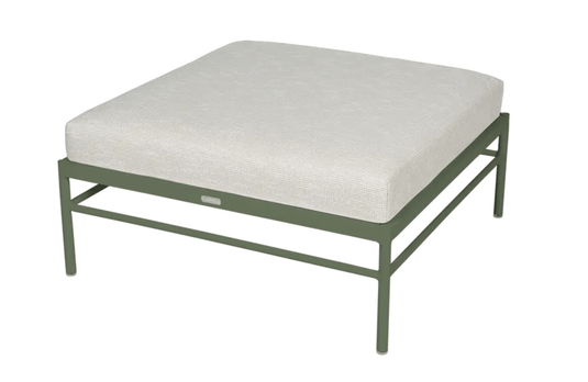 Rivage Ottoman - Custom Wood DesignsFermob Rivage outdoor ottoman with metal frame and woven wicker surface, versatile lounge footstool for patio or garden seating.Ottoman Outdoor Furniture Fermob Metal24575204475831Cactus Wicker