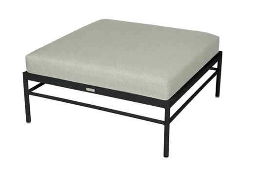 Rivage Ottoman - Custom Wood DesignsFermob Rivage outdoor ottoman with a Liquorice Cactus finish, metal frame, and modern lounge design.Ottoman Outdoor Furniture Fermob Metal24575203613687Liquorice Cactus