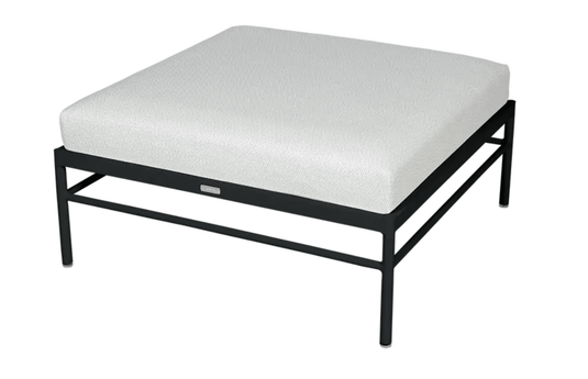 Rivage Ottoman - Custom Wood DesignsFermob Rivage outdoor lounge ottoman with aluminum frame in liquorice pearl finish, stylish and durable outdoor furniture piece.Ottoman Outdoor Furniture Fermob Metal24575203149847Liquorice Pearl