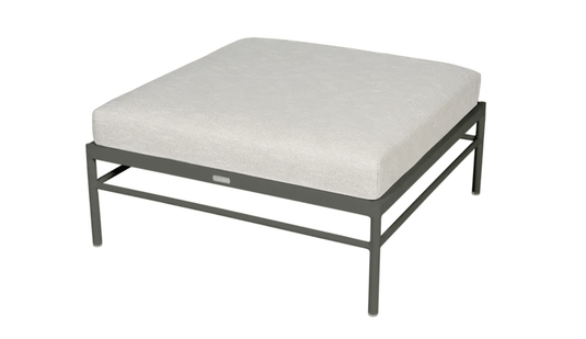 Rivage Ottoman - Custom Wood DesignsFermob Rivage outdoor ottoman with metal frame and wicker-style rosemary finish, versatile lounge footstool for outdoor spaces.Ottoman Outdoor Furniture Fermob Metal24575201492791Rosemary Wicker