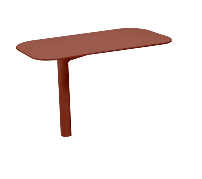 Load image into Gallery viewer, Rivage Pivoting Shelf - Custom Wood DesignsRed Fermob Rivage Pivoting Shelf for outdoor use, featuring metal construction and adjustable design for versatile outdoor storage.Fermob Rivage Outdoor Metal Shelf24575209547671Red Ochre
