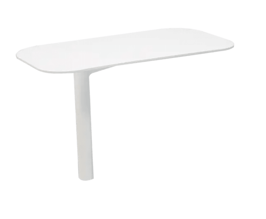 Rivage Pivoting Shelf - Custom Wood DesignsFermob Rivage outdoor metal pivoting shelf mounted on a patio, showcasing its sleek design and practical storage for outdoor furniture.Fermob Rivage Outdoor Metal Shelf24575209845975Cotton White