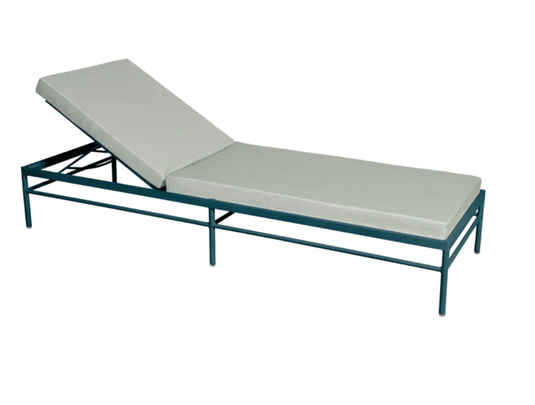 Rivage Sunlounger Luxury - Custom Wood DesignsFermob Rivage luxury metal sunlounger in Acapulco Meadow Green with adjustable backrest for outdoor relaxationSunlounger Metal24575204093207Acapulco Meadow Green