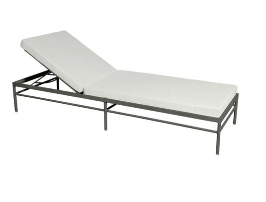 Rivage Sunlounger Luxury - Custom Wood DesignsFermob Rivage luxury metal sunlounger with cactus pearl finish, outdoor garden furniture, adjustable backrest, sleek modern designSunlounger Metal24575201142935Cactus Pearl