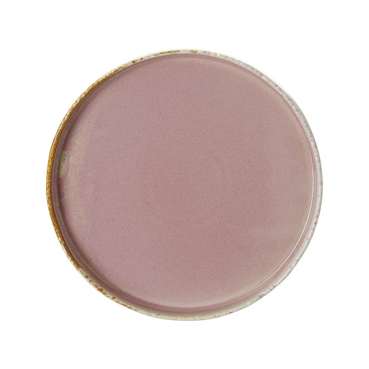 Rosa flat plate 270mm - Custom Wood DesignsFine Dine Rosa flat shallow plate, 270mm diameter, ceramic dinnerware with a pink floral design, on a neutral background.Shallow plate767733