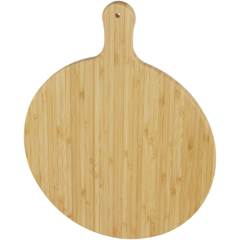 Load image into Gallery viewer, Round bamboo cutting board pack of 25 Custom Wood Designs __label: Multibuy roundbamboocuttingboardcustomwooddesigns
