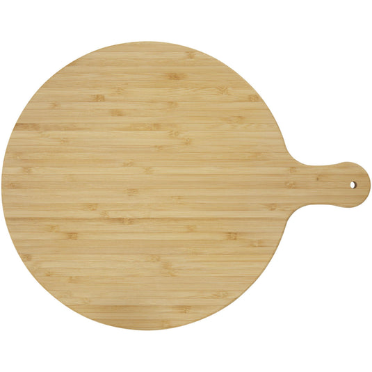 Round bamboo cutting board pack of 25 Custom Wood Designs __label: Multibuy roundcuttingboardbamboocustomwooddesigns