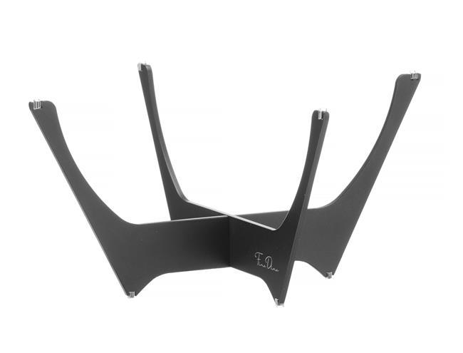 Load image into Gallery viewer, Skiatos Black Buffet stand for a bowl, dia. 282 mm - Custom Wood DesignsFine Dine Skiatos Black Buffet Stand for Bowl, 282mm diameter, stylish metal stand for serving and display.Buffet stand172087
