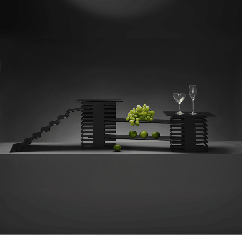 Load image into Gallery viewer, Skiatos glass tray, 700x200mm - Custom Wood DesignsClear glass tray by Fine Dine, 700x200mm, with smooth edges and a sleek design for serving or display.Glass tray428085

