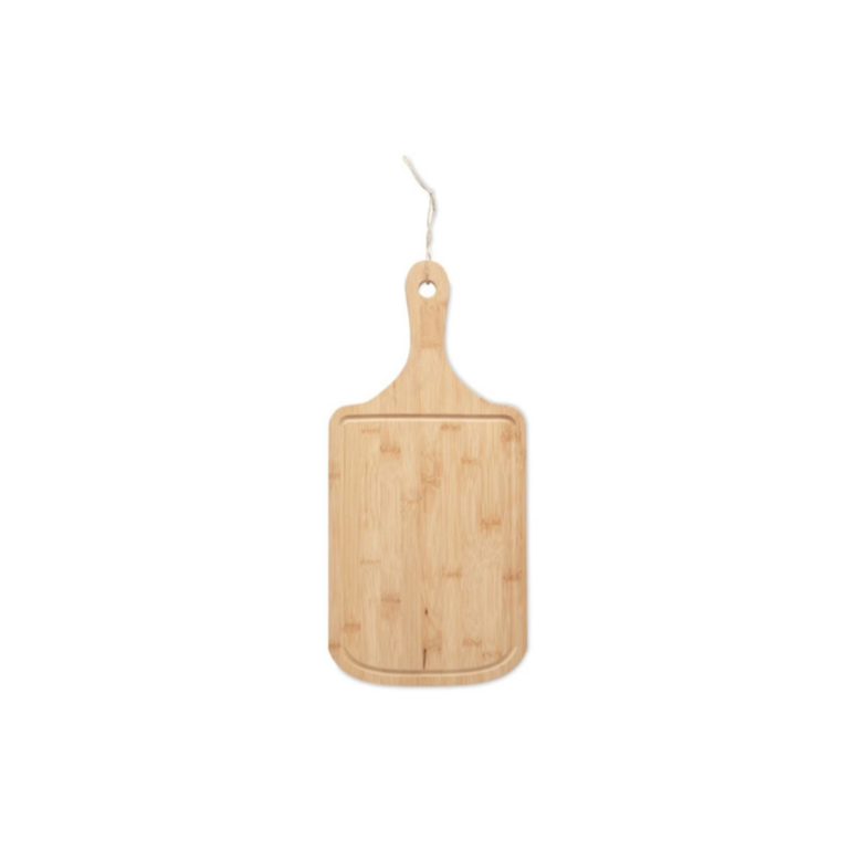 Load image into Gallery viewer, Small bamboo serving board pack of 25 Custom Wood Designs __label: Multibuy smallbamboofoodboardscustomwooddesigns
