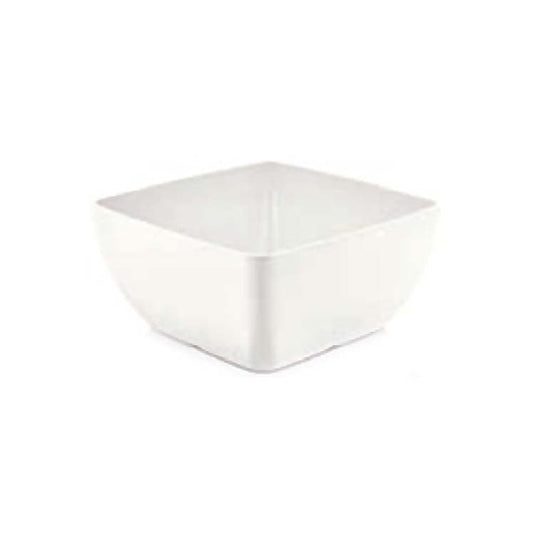Square Melamine Bowl 250×250×120mm – White (Fine Dine Melamina) - Custom Wood DesignsWhite Square Melamine Bowl by Fine Dine, 250x250x120mm, durable and stylish for serving food or salads.Square bowl562697