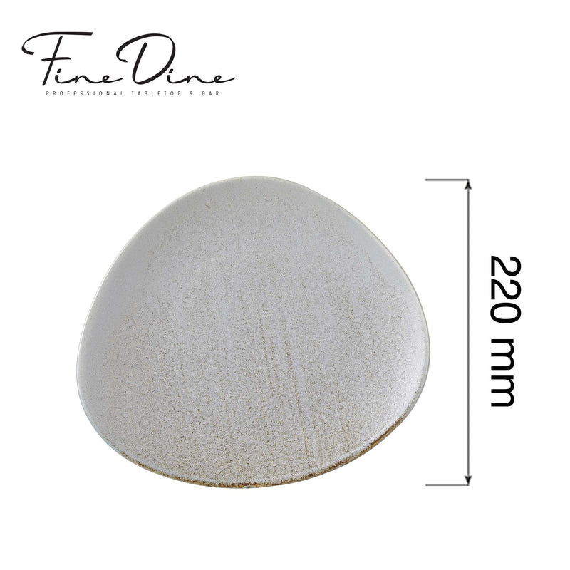 Load image into Gallery viewer, Stark presentation plate, 220mm - Custom Wood DesignsFine Dine Stark presentation plate, 220mm, showcasing a sleek, modern design perfect for elegant serving presentations.presentation plate762264
