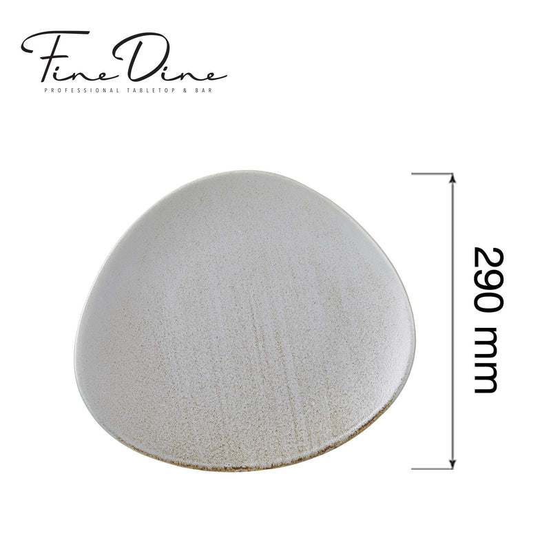 Load image into Gallery viewer, Stark presentation plate, 290mm - Custom Wood DesignsFine Dine Stark presentation plate, 290mm, showcasing a sleek, round ceramic plate perfect for elegant table settings.presentation plate762271
