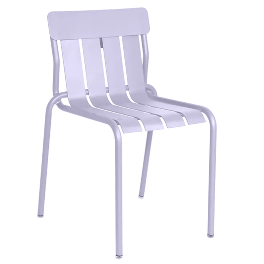 Stripe Chair Stackable Outdoor Dining - Custom Wood DesignsFermob Stripe Chair Stackable outdoor dining chair with metal frame in white and blue stripes, suitable for patio or garden seating.Fermob Metal Chair Outdoor24575205878711Marshmallow