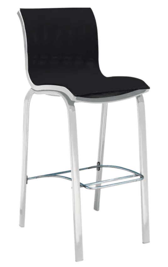 Summer High Stool - Custom Wood DesignsBlack Fermob Summer High Bar Stool with sleek, modern design, perfect for outdoor or indoor seating.Bar Stool24575186068983