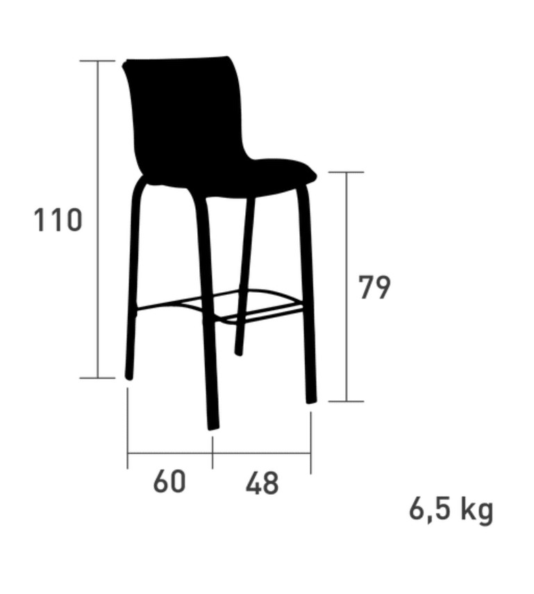 Load image into Gallery viewer, Summer High Stool - Custom Wood DesignsFermob Summer High Bar Stool with sleek design and sturdy frame, ideal for outdoor seating and patio decor.Bar Stool24575186068983
