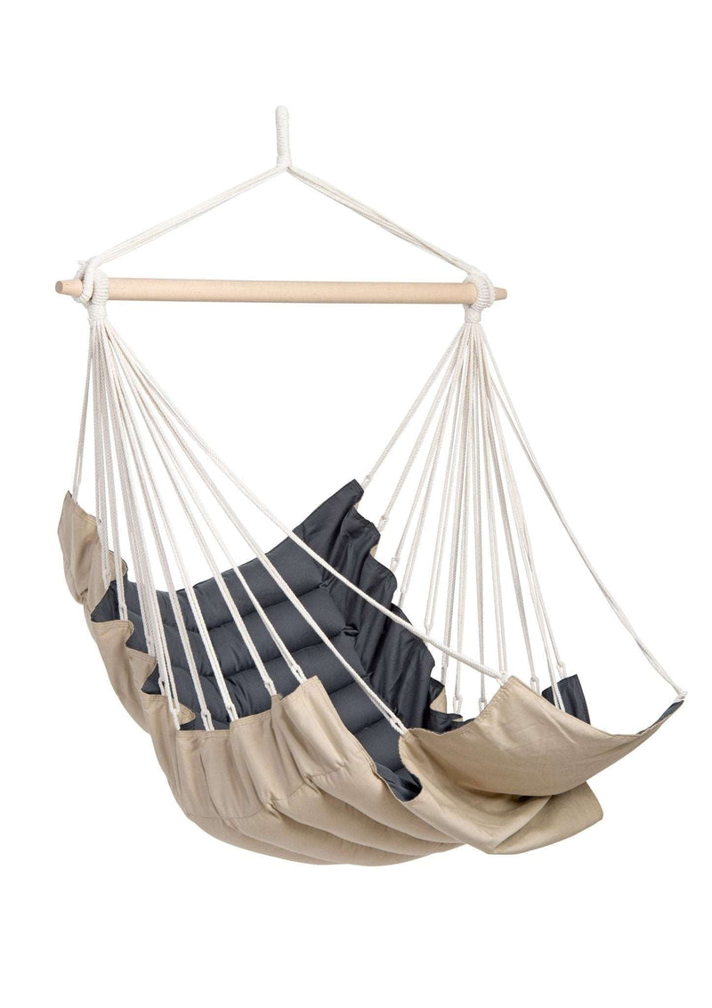 Load image into Gallery viewer, Hanging chair XL &amp; frame Set Swing Chair Amazonas __label: NEW swing-chair-sand-hanging-chair-xl-frame-set-53612486623575
