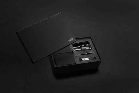 Swiss Peak RCS certified deluxe business gift set w/ tumbler - Custom Wood DesignsSwiss Peak deluxe business gift set with RCS-certified tumbler, includes portfolio and notebook for professional use.Portfolios & NotebooksP774.6701Recycled Stainless steel,Recycled paperblack