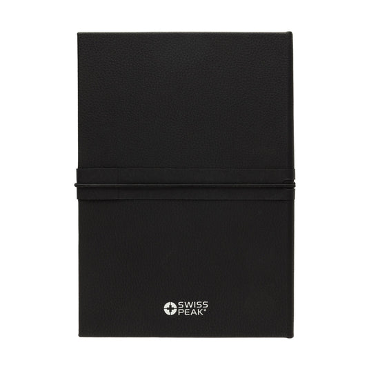 Swiss Peak RCS deluxe business gift set w/ water bottle - Custom Wood DesignsSwiss Peak RCS deluxe business gift set including a water bottle and portfolio, stylish and professional for corporate gifting.Portfolios & NotebooksP774.6801Recycled Stainless steel,Recycled paperblack
