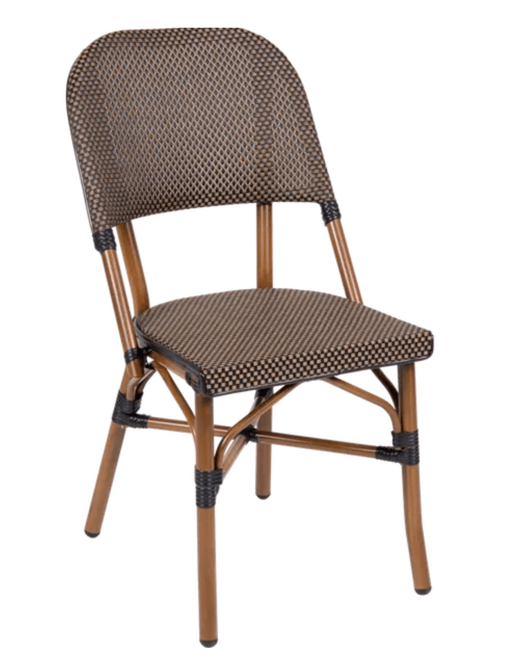 Load image into Gallery viewer, TEQUILA Chair Bistro Restaurant Chair - Custom Wood DesignsEbony hemp bistro restaurant chair by Custom Wood Designs, featuring a classic bistro style with wooden construction and elegant design.Restaurant chair Bistro24575198916439Ebony Hemp
