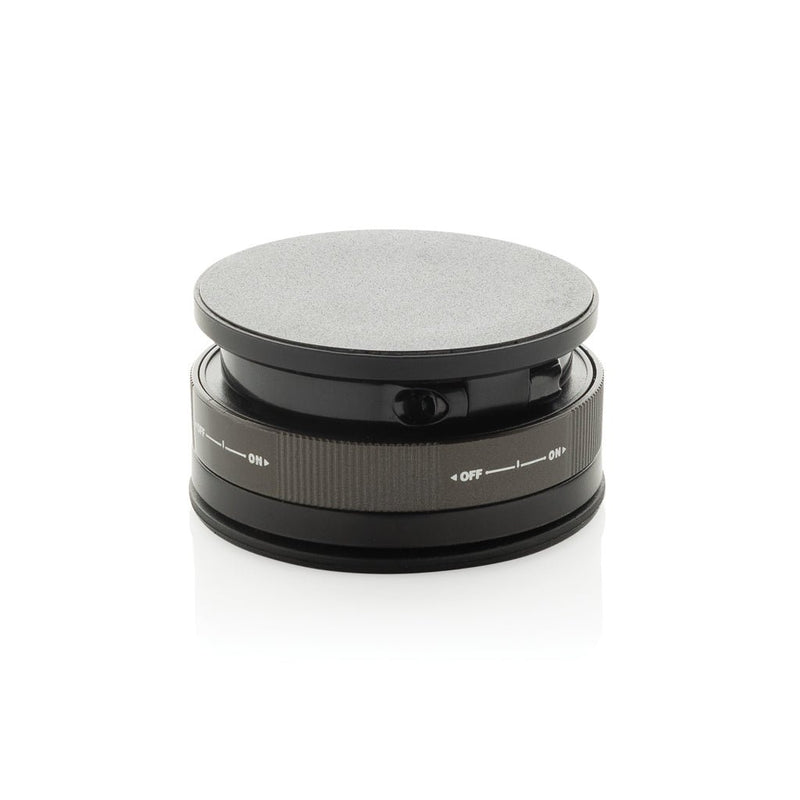 Load image into Gallery viewer, XD Xclusive Terra 360 RCS recycled plastic universal phone holder with custom wood design for phones and tablets.
