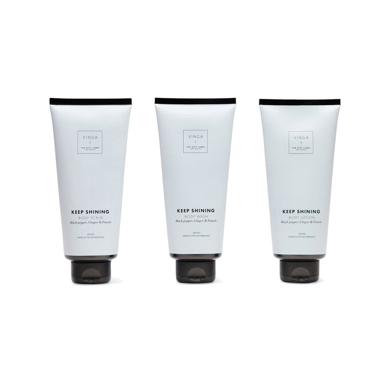 Load image into Gallery viewer, TGL body care gift set - Custom Wood DesignsVinga TGL body care gift set with skincare products displayed in a stylish box, ideal for home and personal wellness.Home &amp; LivingTGL10143022white30.9 x 6.5 x 21.9 cm
