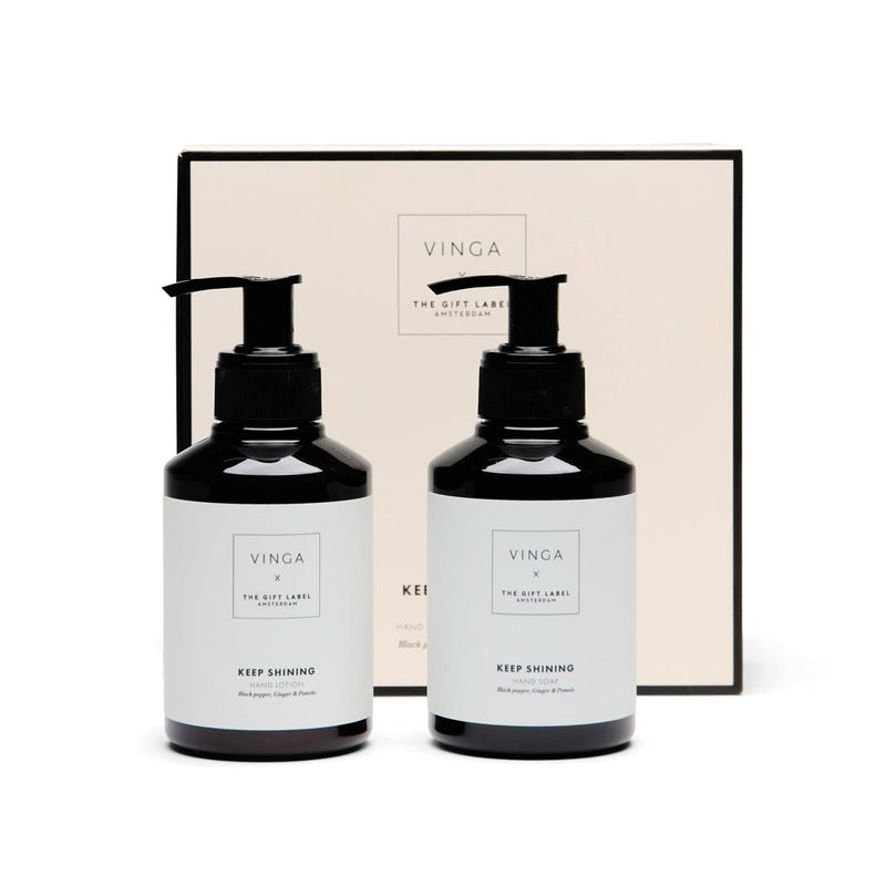 Load image into Gallery viewer, TGL hand care gift set - Custom Wood DesignsVinga TGL hand care gift set with assorted hand creams and lotions, perfect for home and living useHome &amp; LivingTGL10143033white18 x 8 x 18 cm
