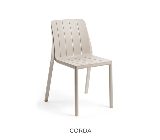 Tiberina Bistrot Stackable Outdoor Chair - Custom Wood DesignsNardi Tiberina Bistrot stackable outdoor chair with woven cord design, suitable for patio or garden seating.Nardi Stackable Outdoor Chairs24575208282295Corda