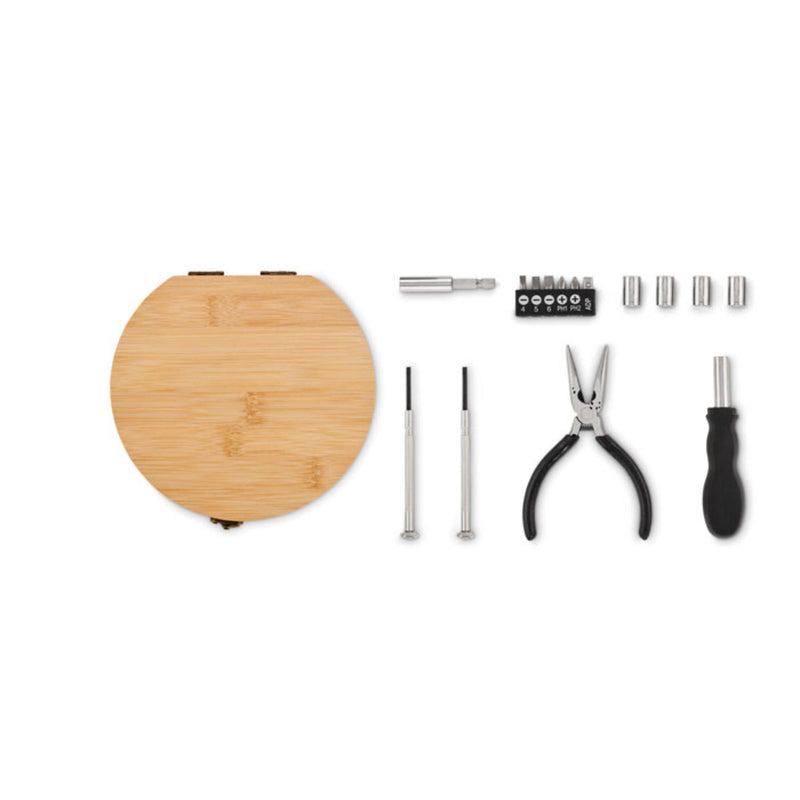 Load image into Gallery viewer, 15-piece-wooden-tool-set
