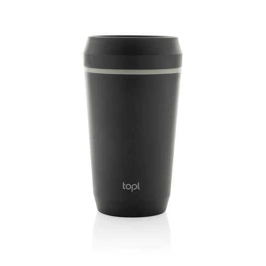 Topl Recycled Plastic To Go Tumbler Patented 360 Lid 354ml - Custom Wood DesignsTopl recycled plastic to-go tumbler with patented 360 lid, 354ml drinkware, featuring a sleek design and eco-friendly materials.DrinkwareRBTGP12CHPolypropylenegrey