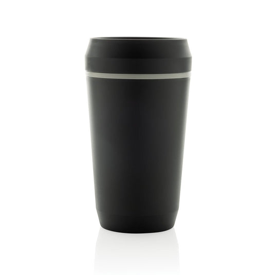 Topl Recycled Plastic To Go Tumbler Patented 360 Lid 354ml - Custom Wood DesignsTopl recycled plastic to-go tumbler with 360-degree lid, 354ml drinkware, showcasing the eco-friendly design and lid detail.DrinkwareRBTGP12CHPolypropylenegrey