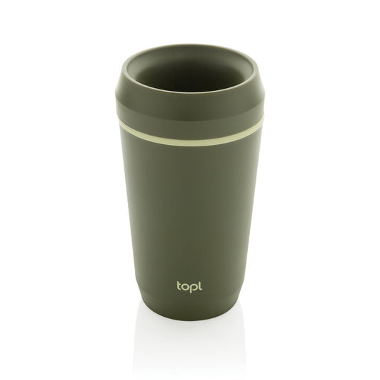 Topl Recycled Plastic To Go Tumbler Patented 360 Lid 354ml - Custom Wood DesignsTopl recycled plastic 354ml to-go tumbler with patented 360 lid, drinkware featuring a sleek design and eco-friendly materials.DrinkwareRBTGP12OLPolypropylenegreen