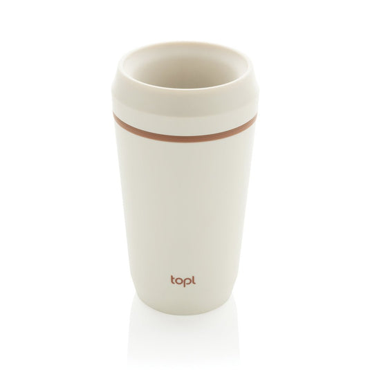Topl Recycled Plastic To Go Tumbler Patented 360 Lid 354ml - Custom Wood DesignsTopl recycled plastic to-go tumbler with 360-degree lid, 354ml, drinkware featuring a sleek design and eco-friendly material.DrinkwareRBTGP12SAPolypropylenewhite