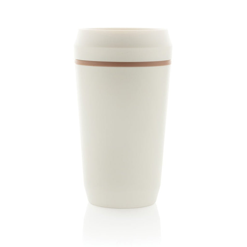 Load image into Gallery viewer, Topl Recycled Plastic To Go Tumbler Patented 360 Lid 354ml - Custom Wood DesignsTopl recycled plastic 354ml to-go tumbler with patented 360 lid, drinkware featuring a sleek design and eco-friendly material.DrinkwareRBTGP12SAPolypropylenewhite
