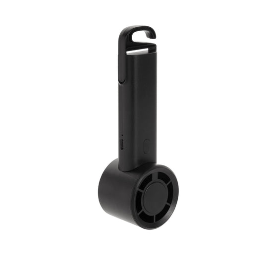 Twist RCS recycled plastic re-chargeable portable fan - Custom Wood DesignsXD Collection Twist RCS recycled plastic portable fan with rechargeable battery, designed for phones and tablets, in a compact, modern style.Phone & Tablet accessoriesP457.0701Recycled ABSblack