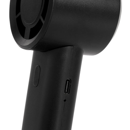 Twist RCS recycled plastic re-chargeable portable fan - Custom Wood DesignsXD Collection Twist RCS recycled plastic portable fan for phones and tablets, rechargeable and compact for on-the-go cooling.Phone & Tablet accessoriesP457.0701Recycled ABSblack