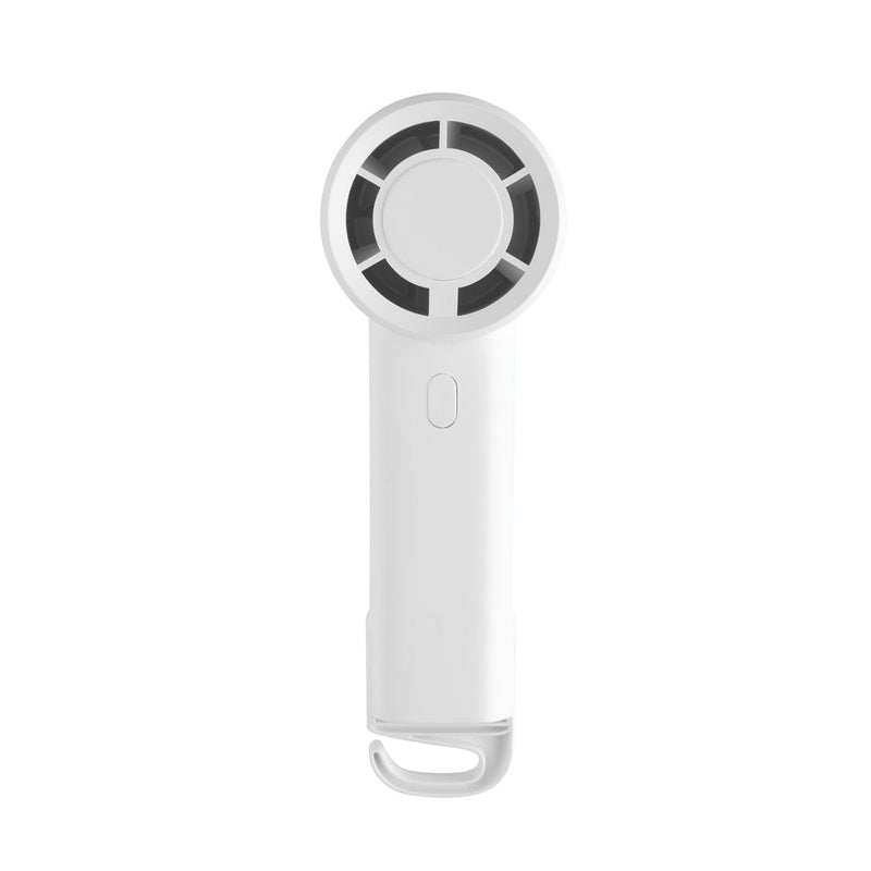 Load image into Gallery viewer, Twist RCS recycled plastic re-chargeable portable fan - Custom Wood DesignsXD Collection Twist RCS recycled plastic portable fan, rechargeable and compact, designed for phone and tablet accessories.Phone &amp; Tablet accessoriesP457.0703Recycled ABSwhite
